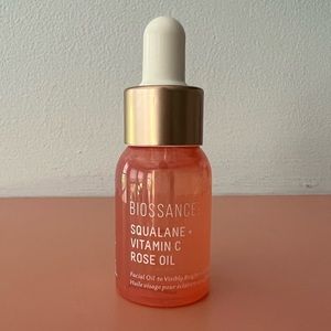 Biossance Squalane + Vitamin C Rose Oil new - travel size (12 ml)